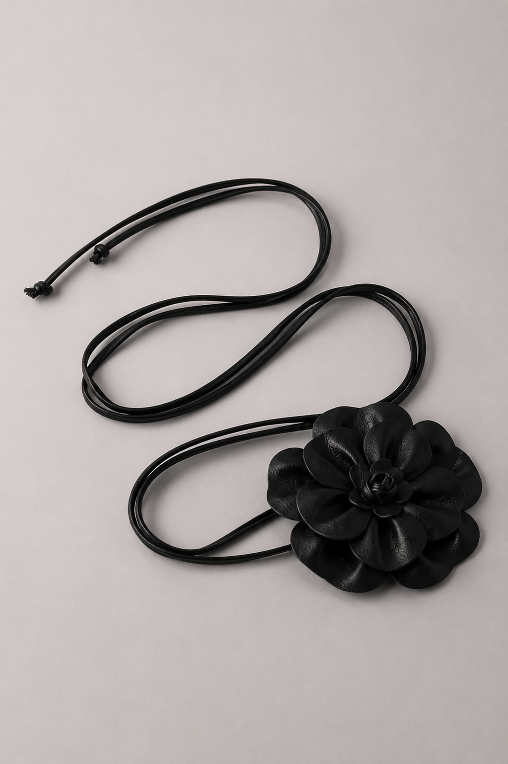 Midnight Bloom Statement Belt