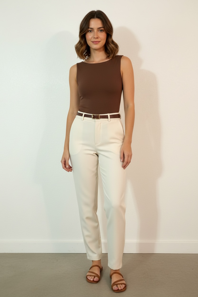 Sculpted Double-Lined Stretch Bodysuit