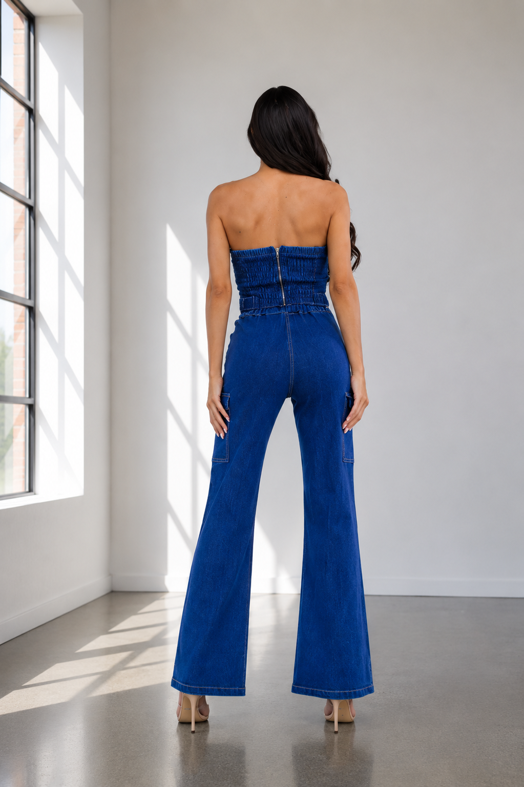 Indigo Muse Denim Two-Piece Set
