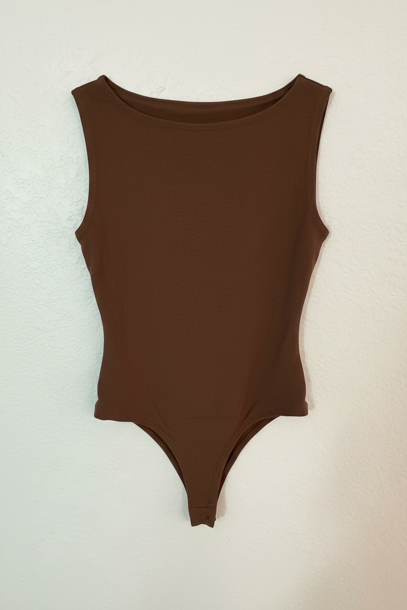 Sculpted Double-Lined Stretch Bodysuit