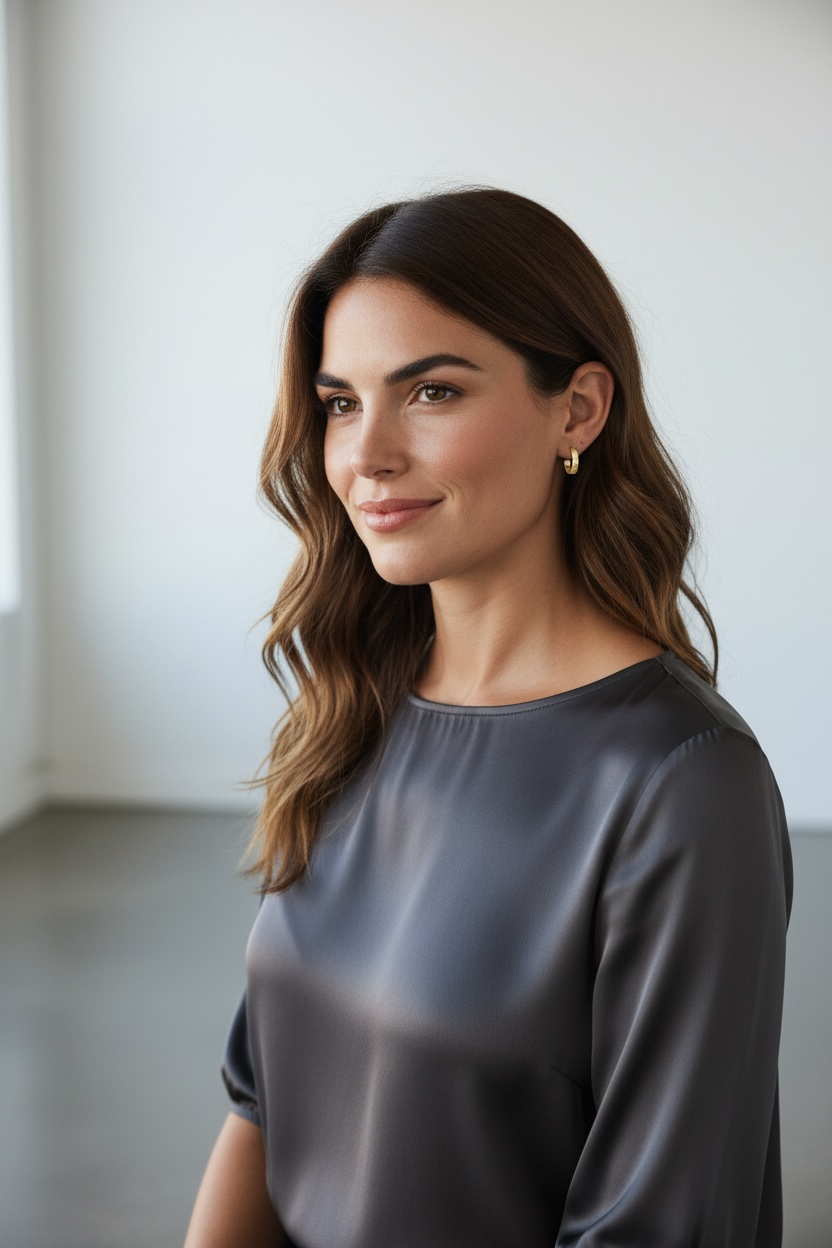 Luxe Screw Detail Gold Tone Hoop Earrings