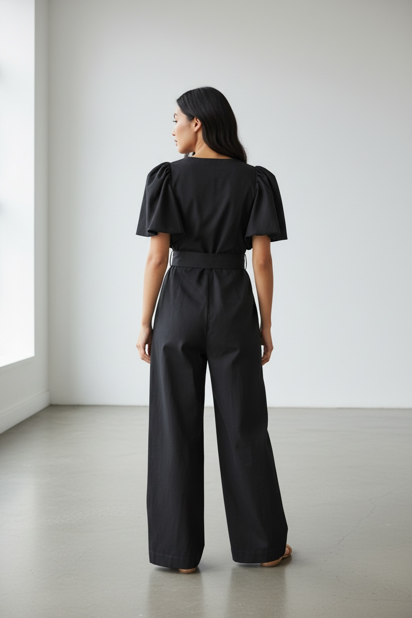 Midnight Muse Cotton Jumpsuit