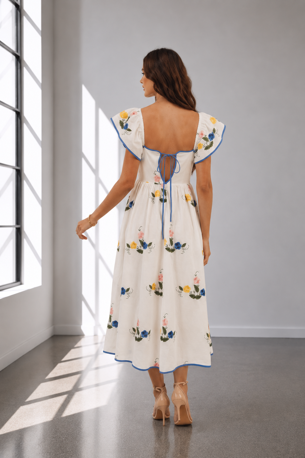 Bluebell Garden Midi Dress