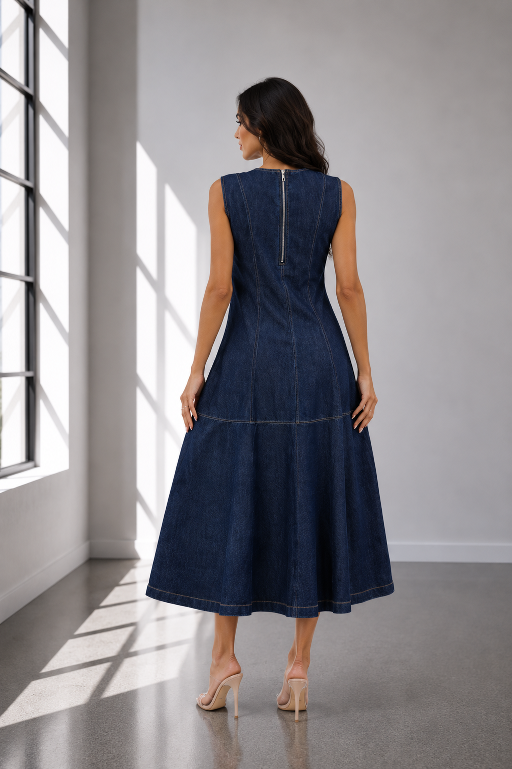 Denim Days Midi Dress