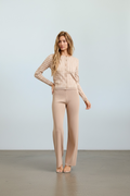 Sonia Soft Taupe Knit Cardigan Set