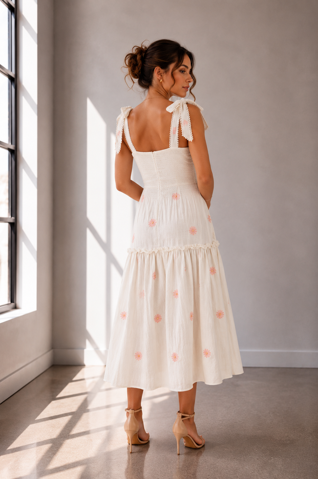 Sweet Daisy Midi Dress