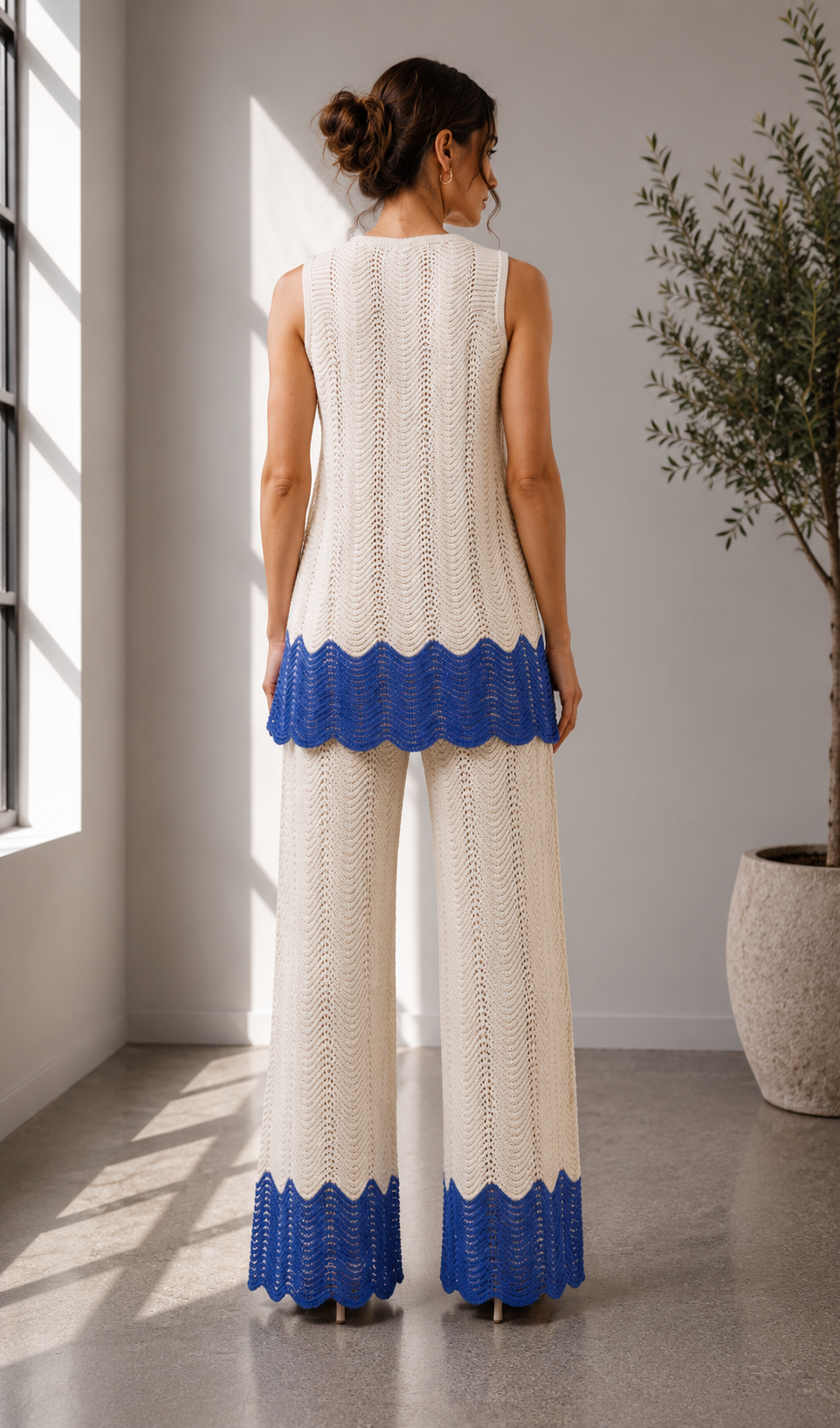 Marina Colorblock Knit Set