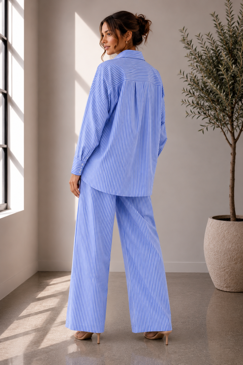 Seaside Stripe Cotton Set